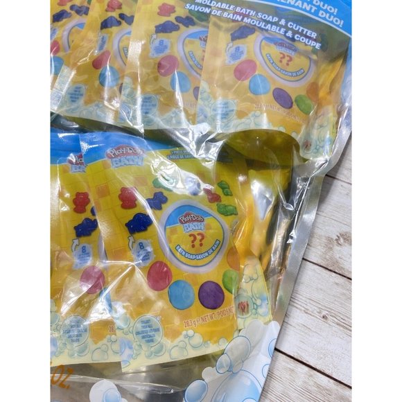 BRAND NEW Play Doh Bath Surprise Duo 10 Pack - Moldable Bath Soap and Cutter - Picture 4 of 6